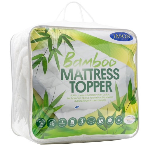 jason queen bamboo mattress topper